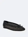 Calvin Klein Zatoria Ballet Flat In Black