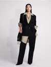 Calvin Klein Women's Wool Blend Tailored Pants
