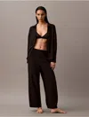Calvin Klein Pantalon De Pyjama In Black