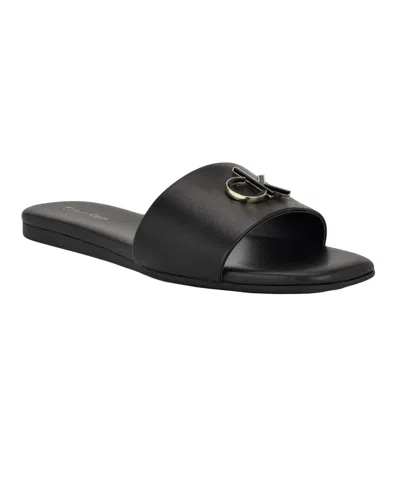 Calvin Klein Women's Women's Yancie Sandal In Black