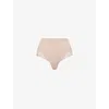 Calvin Klein Womens Sensual High-rise Stretch-woven Briefs Cedar In Cedar