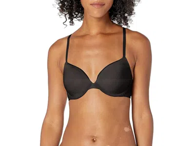 Calvin Klein Womens Constant Convertible Strap Lightly Lined Demi Bra In Black