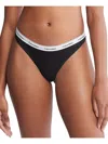 Calvin Klein Modern Logo High Leg Lace Thong In Multi