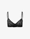 Calvin Klein Intrinsic Unlined Demi Bra In Black In Black