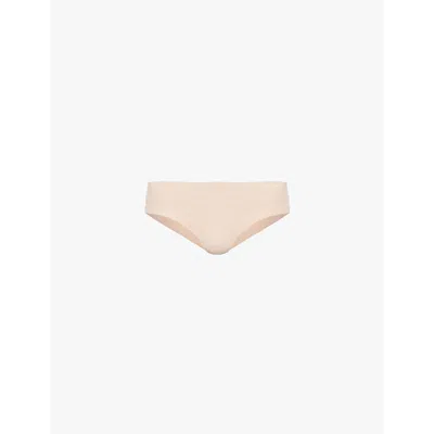 Calvin Klein Womens Cedar Invisibles Micro Hipster Stretch-woven Briefs