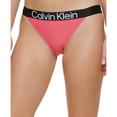 Calvin Klein Womens Logo Bikini Swim Bottom Separates In Multi