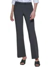 Calvin Klein Womens Modern Fit Mid Rise Dress Pants In Pink