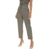 Calvin Klein Womens Plaid Polyester Ankle Pants In Multi