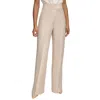 Calvin Klein Womens Pleated Wide Leg Trouser Pants In Multi