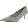 Calvin Klein Womens Pointed Toe Heels Kitten Heels In Gray