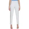 Calvin Klein Womens Slim Fit Office Dress Pants In White