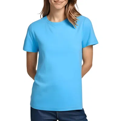 Calvin Klein Womens Solid Cotton T-shirt