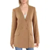 Calvin Klein Womens Solid Polyester Two-button Blazer