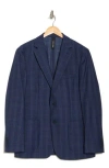 Calvin Klein Wool Blend Check Sports Coat