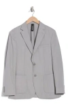 Calvin Klein Wool Blend Sport Coat In Light Grey
