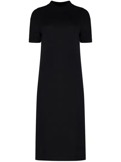 Calvin Klein Wool Dress In Black