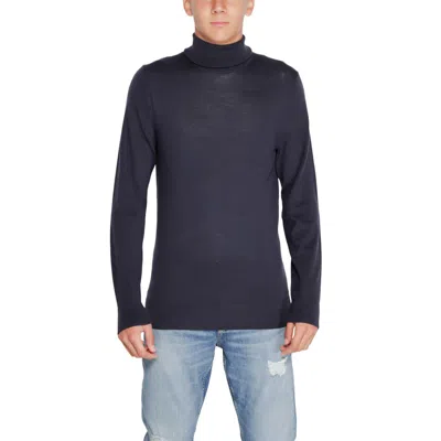 Calvin Klein Wool Men's Sweater In Blue