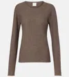 Calvin Klein Wool Sweater In Brown