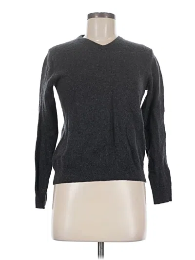 Pre-owned Calvin Klein Wool Sweater In Gray