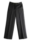 Calvin Klein Wool Trousers In Black