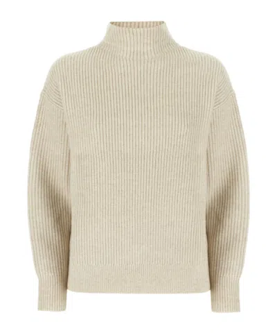 Calvin Klein Turtleneck Sweater In Brown