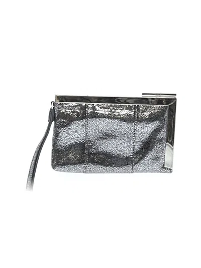Pre-owned Calvin Klein Wristlet In Silver