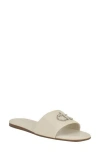 Calvin Klein Yancie 2 Slide Sandal In New Chic Cream