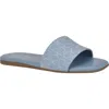 Calvin Klein Yasmine Slide Sandal In Light Blue