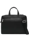 Calvin Klein Zip-fastening Laptop Bag In Black