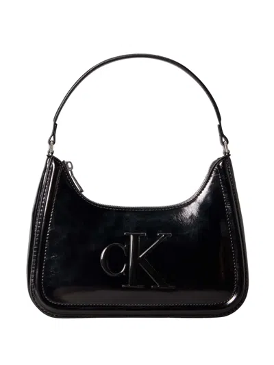 Calvin Klein Zip-fastening Logo-detail Shoulder Bag In Pink