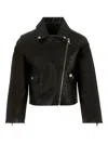 Calvin Klein Zip-front Flap-pocket Jacket In Black