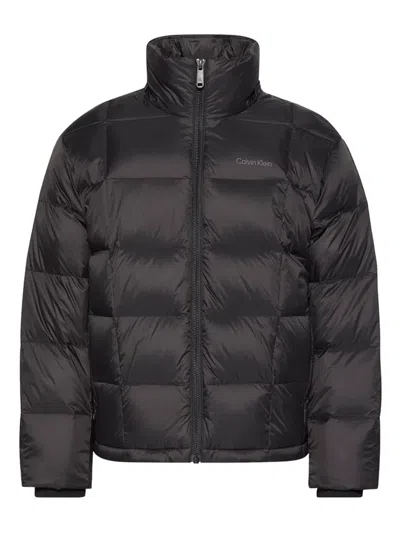 Calvin Klein Zip Jacket In Black