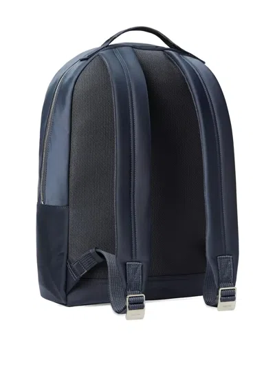 Calvin Klein Zip-pocket Backpack In Blue
