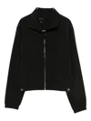 Calvin Klein Zip-up Jacket In Black