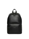 Calvin Klein Zipped Backpack In Black