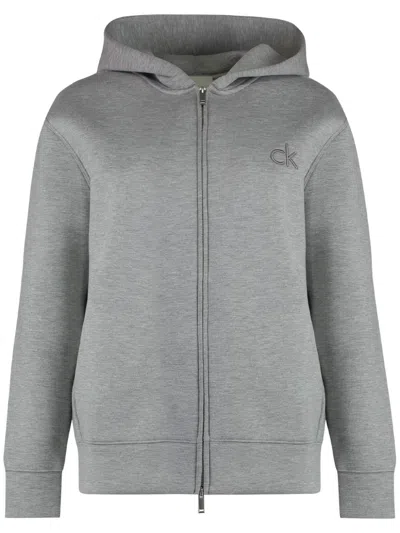 CALVIN KLEIN ZIPPED HOODIE