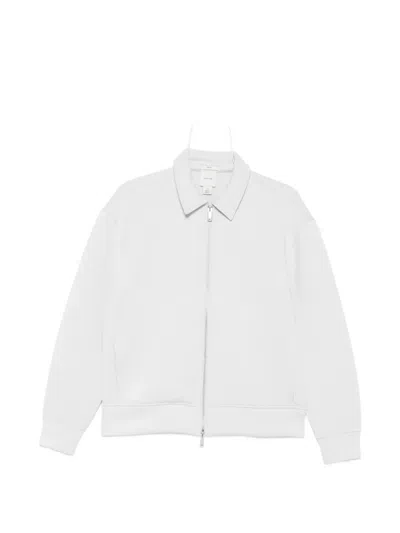 Calvin Klein Zip-up Jacket In White