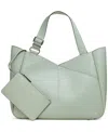 Calvin Klein Zoe Tote With Pouch In Desert Sag