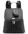Calvin Klein Zulle Zip-around Backpack With Signature Hang Off In Black