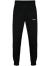 Calvin Klein Logo Micro Jogger Repreve In Black
