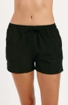 Calypsa Women's 2"-3" Board Shorts In Black