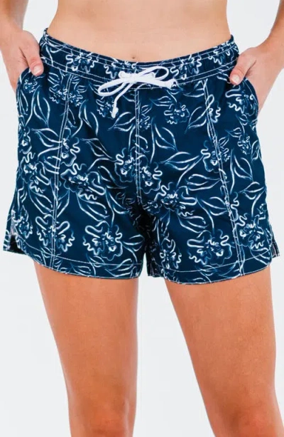 Calypsa 4" Board Shorts