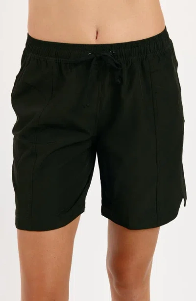 Calypsa 4" Board Shorts In Black