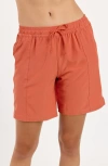 Calypsa 7" Board Shorts In Orange