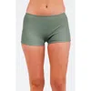 Calypsa Plus Size Boyshorts In Gray