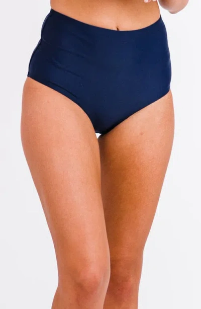 CALYPSA CALYPSA HIGH-WAISTED BIKINI BOTTOM