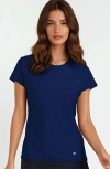 Calypsa Loose Fit Adele Swim Top In Blue