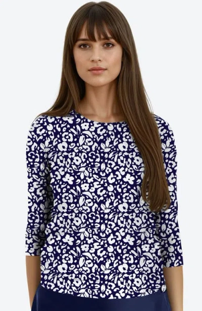 Calypsa Margaux Swim Top In Purple