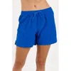 Calypsa Women's 4" Board Shorts In Blue
