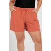 Calypsa Women's 7" Board Shorts In Multi